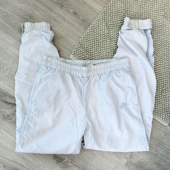 Vintage Nike Pastel Blue Windbreaker Pants - Picture 4 of 6